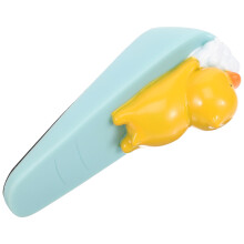 Niebieski klin do drzwi z winylu – 13x6x5 cm