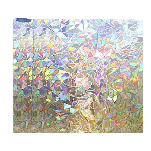 Rainbow3D-vinduesfilm 78,6 x 17,7 tommer