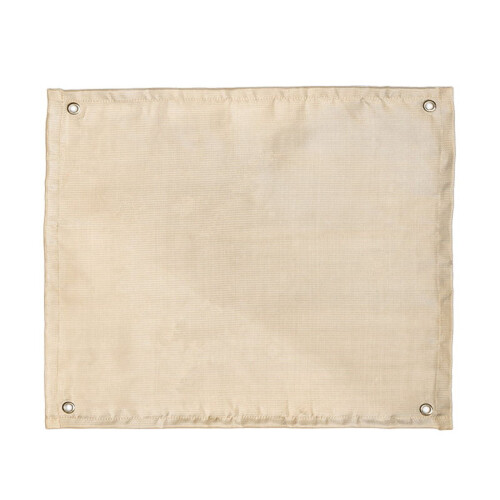 Vuurplaatsmat van glasvezel, 80x100 cm