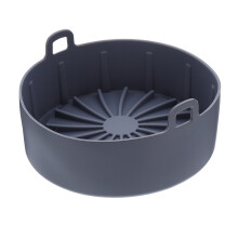 Siliconen bakplaat voor airfryer, grijs