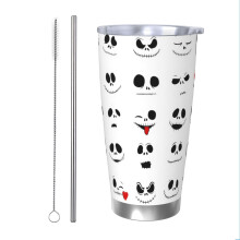 Nightmare Before Christmas Tumbler 20 oz Stainless Steel