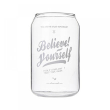 Bicchiere in vetro borosilicato per lattina di birra – 574 ml