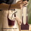 Kunstleren bekerhouder met klittenbandsluiting, 32 cm 1
