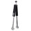 Pinze da barbecue con termometro integrato, in ABS, 40 cm 1