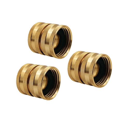 Adaptéry záhradnej hadice 3x3/4" samec-samec