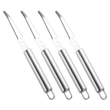 Fruitopener van roestvrij staal (4 stuks)