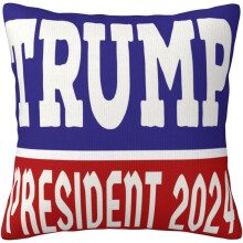 AEFER Trump2024 díszpárnahuzat kétoldalas