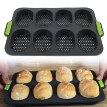 Non-Stick Mini Loaf Pan Silicone Baking Pan 1-Pack