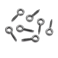 Roestvrije, gegalvaniseerde oogbouten, haakschroeven en pinnen voor handgemaakte sieraden. Zelfborende, gebruiksvriendelijke en duurzame connector.
