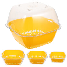 Plastic Strainer for Vegetables and Fruit 4 pcs
