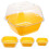Plastic Strainer for Vegetables and Fruit 4 pcs 1