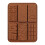 6-Cavity Silicone Chocolate Bar Mold – Non-Stick, 1