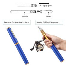 Fishing Rod and Reel Combos Telescopic Fishing Pole with Spinning Reel Combo Kit Fishing Line Lures Hooks Swivels   Set Fishing Accessories with Tackl