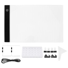 Ultradunne LED-lichtbak, lichttafel met energiezuinig, oogvriendelijk scherm, USB-voeding, instelbare helderheid, breed toepasbaar voor animatie.