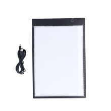 Verstelbare helderheid, superdun ontwerp, lichtbak voor kunstenaars, USB-voeding, dimbare lichtplaat, stevig aluminium frame, lichtbak voor
