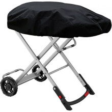 Capa para churrasqueira compatível com a churrasqueira a gás portátil Weber Traveler 9010001, resistente à água e para uso externo, em tecid