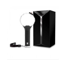Bastão de luz oficial do BTS versão 3 com 7 cartões de fotos e brinde.