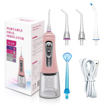 Irrigador oral portátil para os dentes