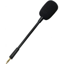 Microfones destacáveis compatíveis com o headset sem fio Razer Barracuda X com protetores auriculares.