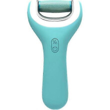 Lixa elétrica para pés Scholl Velvet Smooth, azul, para uso seco e molhado.