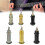 Easy Installation 6.35mm Tube Style Jacks Socket-Golden 1 3