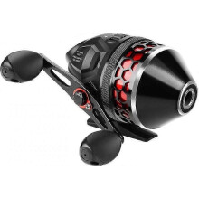 Brutus Spincast Fishing Reel,Easy to Use Push Button Casting Design,High Speed 4.0:1 Gear Ratio,5 MaxiDur Ball Bearings, Reversible Handle for Left/Ri