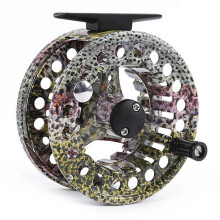 (Type 6) Fly Fishing Reel Aluminum Hand-changed Portable for Spinning Wheel Fish Tackle Saltwater Lake Reels Professional Learner