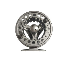 (Type 2) Fly Fishing Reel Aluminum Hand-changed Portable for Spinning Wheel Fish Tackle Saltwater Lake Reels Professional Learner