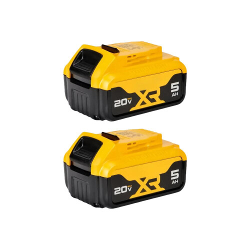 st litiumjonbatterier DEWALT 20 V 5 Ah XR