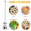 Practical egg topper for boiled eggs, eggshell cracker, stainless steel cutter, scissors and opener OK 0255 4