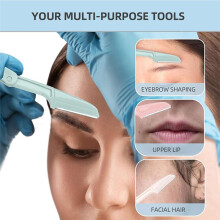 Razors for Women Face,Stocking Stuffers Folding Eyebrow Razors Facial Hair Removal for Women and Men Travel,Beauty Tool