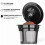 Tazze K Riutilizzabili per K , K Elite, K Classic, K Compact, K Latte, K Select e Tutte Le Macchine da Caffè 2.0 e 1.0, 4 Pezzi 4