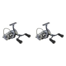 2X Reel Fishing 2500S 5.2:1 Spinning Reel Double Handle Grip Fishing Gear Fishing Reel