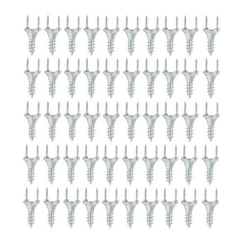 100PCS Seamless Nails Double-Headed Screw Solid Wood Baseboard Seamless Nails Foot  Special Nails 1