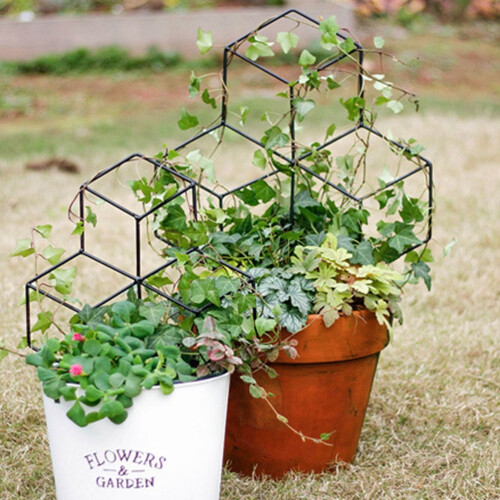 Sort metal planteespalier 45x30cm (3-pak) 1
