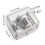 Small hand crank music box clear acrylic1piece 2