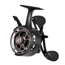 Ice Fishing Reel 3.2:1 Gear Ratio Ultra Smooth 3 Plus 1 Ball Bearings, Lightweight Spinning Reel for Cold Weather Angling