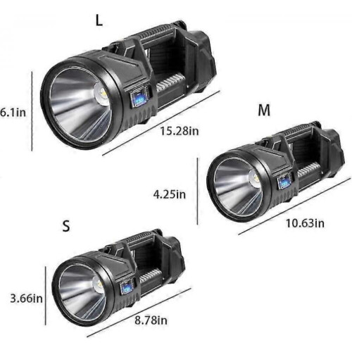 (S)New German 1000000 Lumens Waterproof Spot Lights Handheld Large Searchlight 2