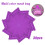 Sacs à cordon en organza violets (30 pièces) 3