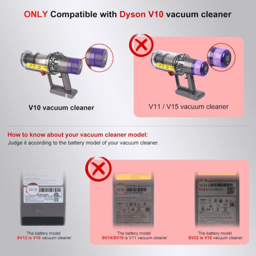 Compatible with V11 SV14 vacuum cleaner powerful switch assembly, upgraded power button replacement parts 2