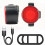 Bicycle light set, super bright LED bicycle headlight and taillight combination 4