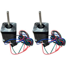 2 Moteurs Pas Ă Pas Super Motor 42STH48-2804AH (40R) Nema 17 pour Imprimante 3D, Supports Ă Arbre Long Voron VzBoT