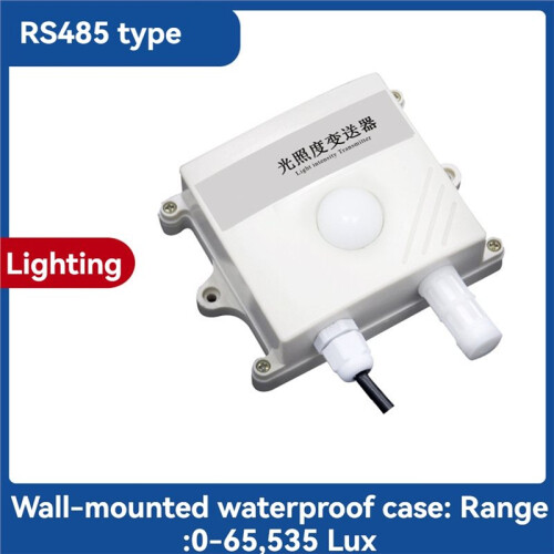RS485 Illuminance Sensor Transmitter Illumination Sensor Brightness Meter Industrial Meter RS485 Analog 1