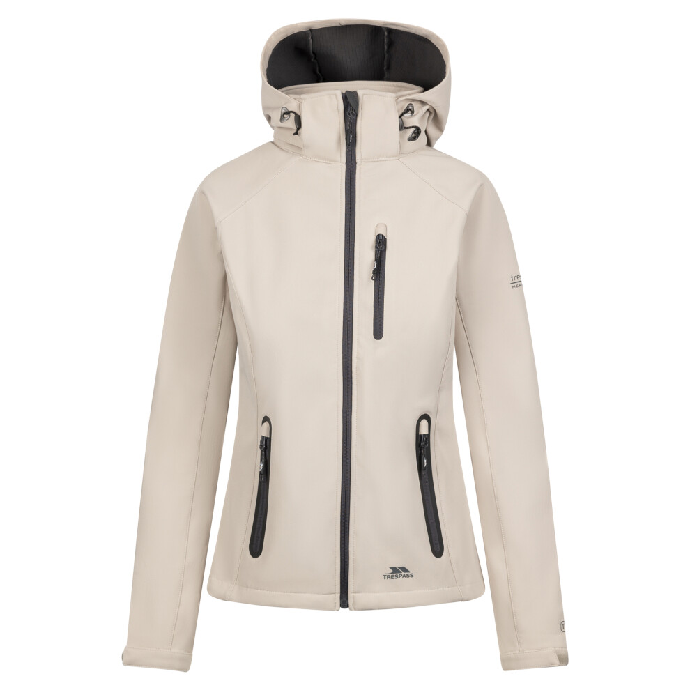 Trespass (Xxl, Soft Stone) Womens/Ladies Bela Ii Waterproof Soft Shell Jacket