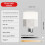 LED Rechargeable Light Bulbs with Remote Battery Operated Light Bulb  Three Color Changing Bulb with Hook 9