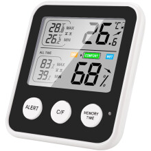 Digital Hygrometer and Thermometer for Indoor Use