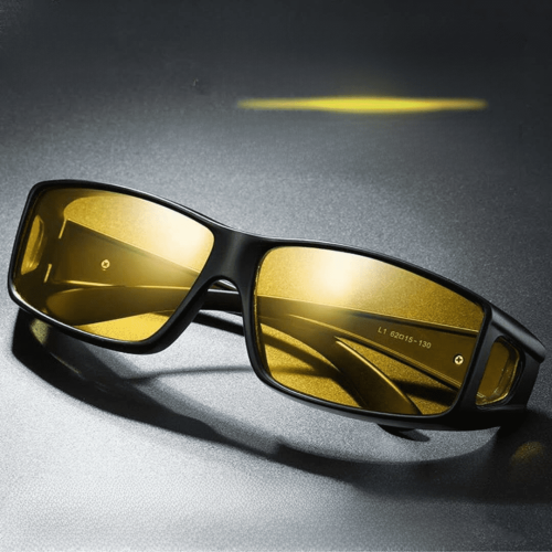 Polarized Night Vision Goggles for Driving Anti-Glare Black