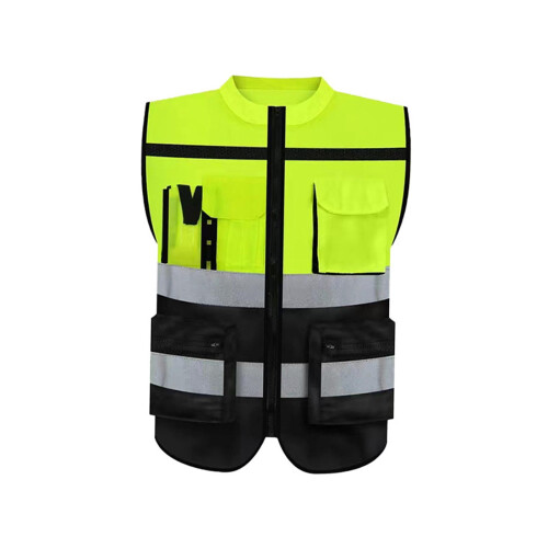 Refleksvest for voksne – pustende polyester, XL