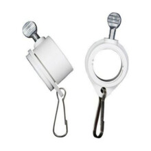 1 Pair Anti-Wrap Rotating Flag Pole Mounting Rings