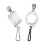1 Pair Anti-Wrap Rotating Flag Pole Mounting Rings 1